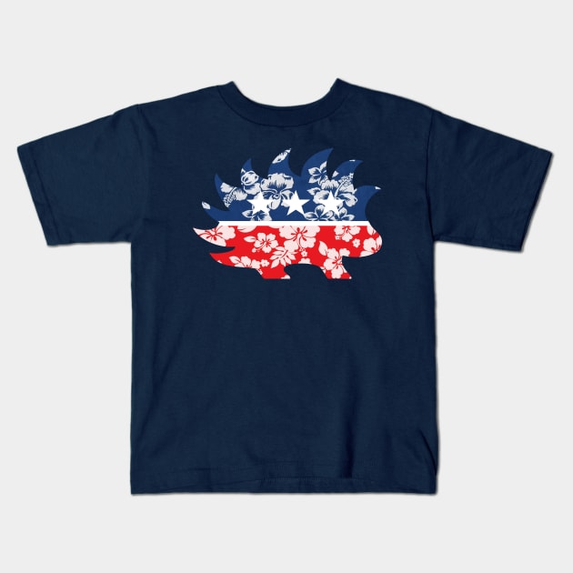 Libertarian Porcupine Kids T-Shirt by The Libertarian Frontier 